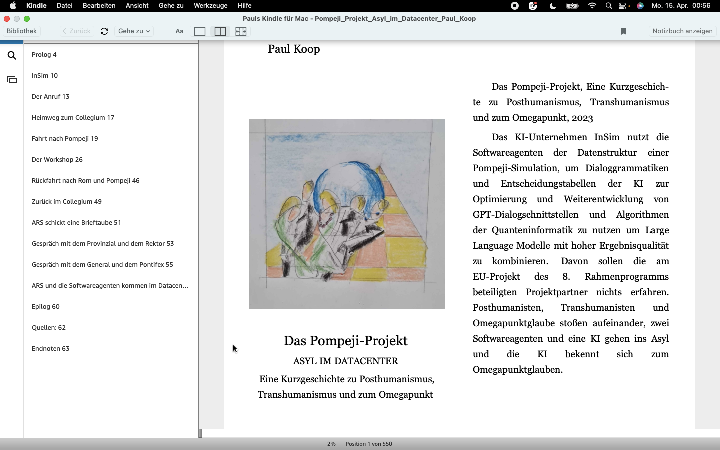 eBook auf dem Kindle