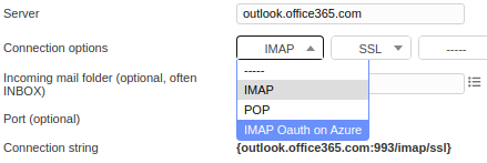 Mail receiver setup