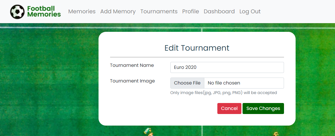 Edit Tournament