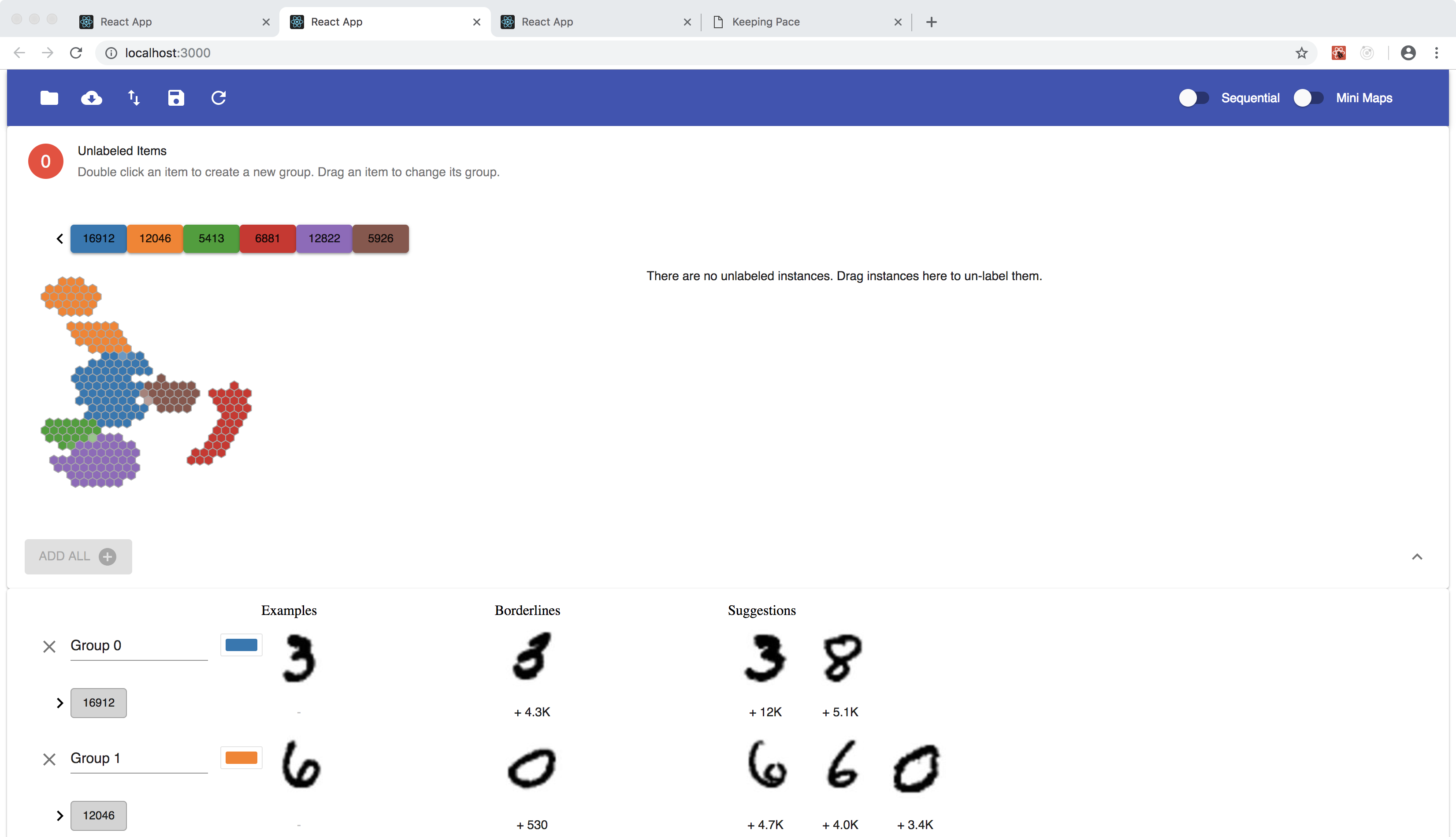 CHISSL Screenshot showing the VAST Challenge 2014 Dataset