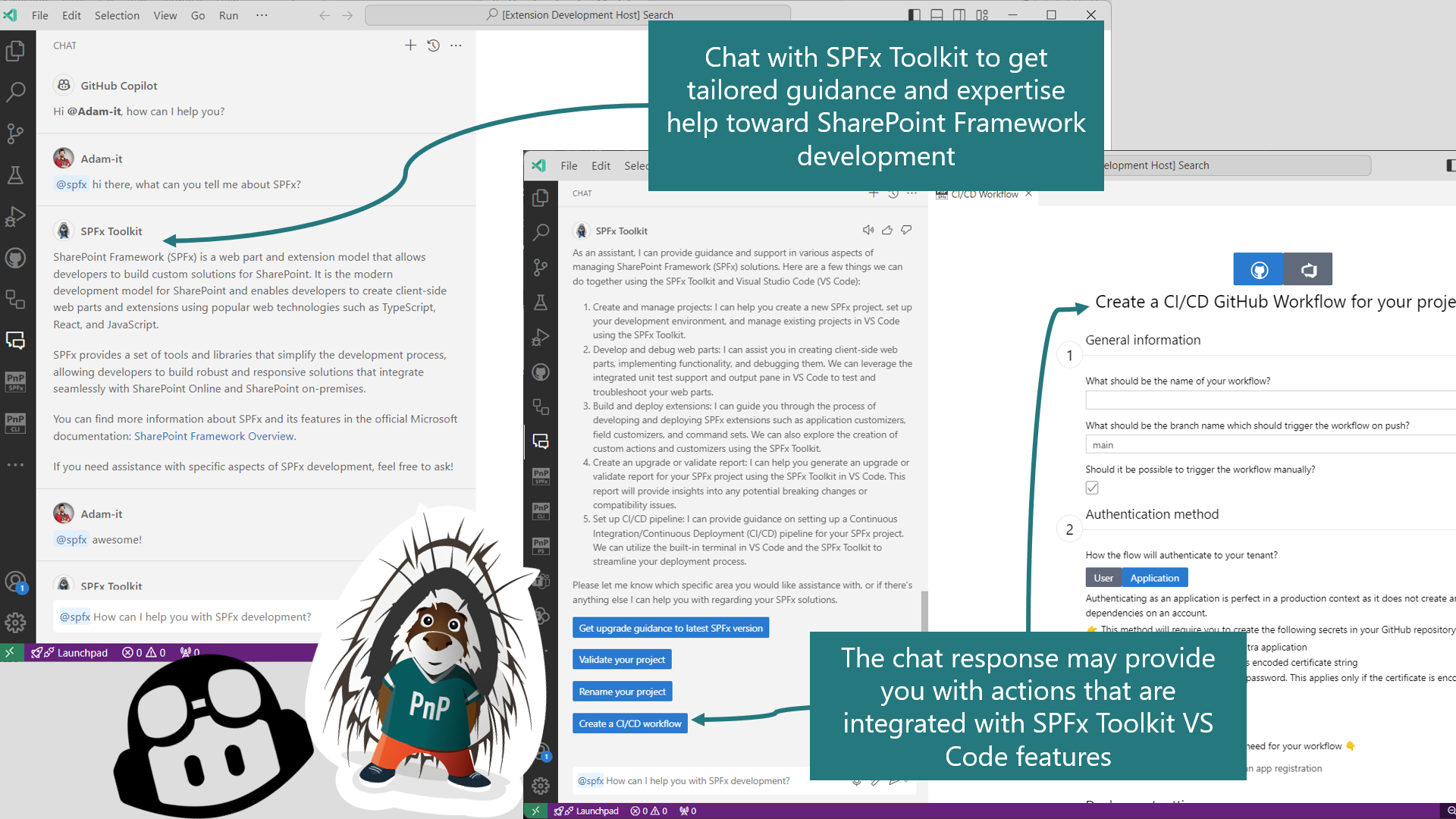SPFx Toolkit chat