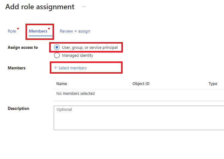 Add role assignment