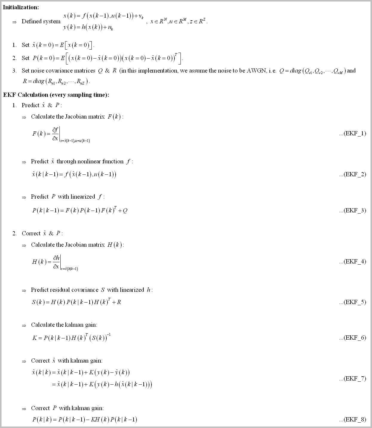 EKF_Calculation