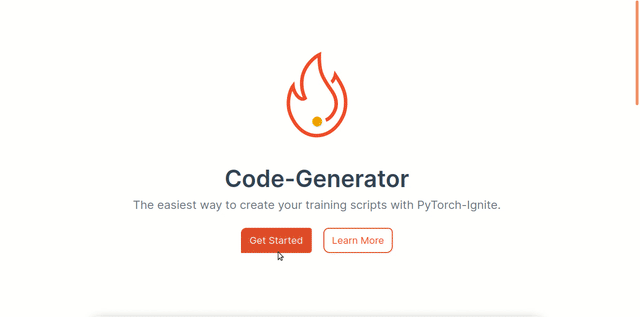 Code Generator Preview