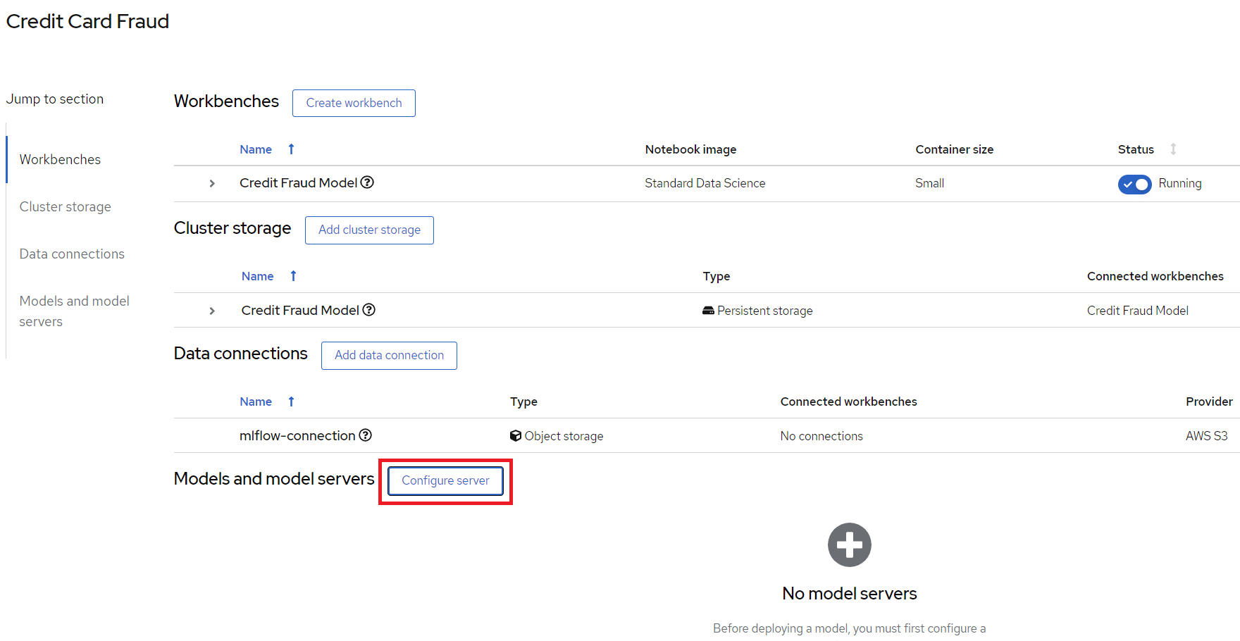 Configure Model Server