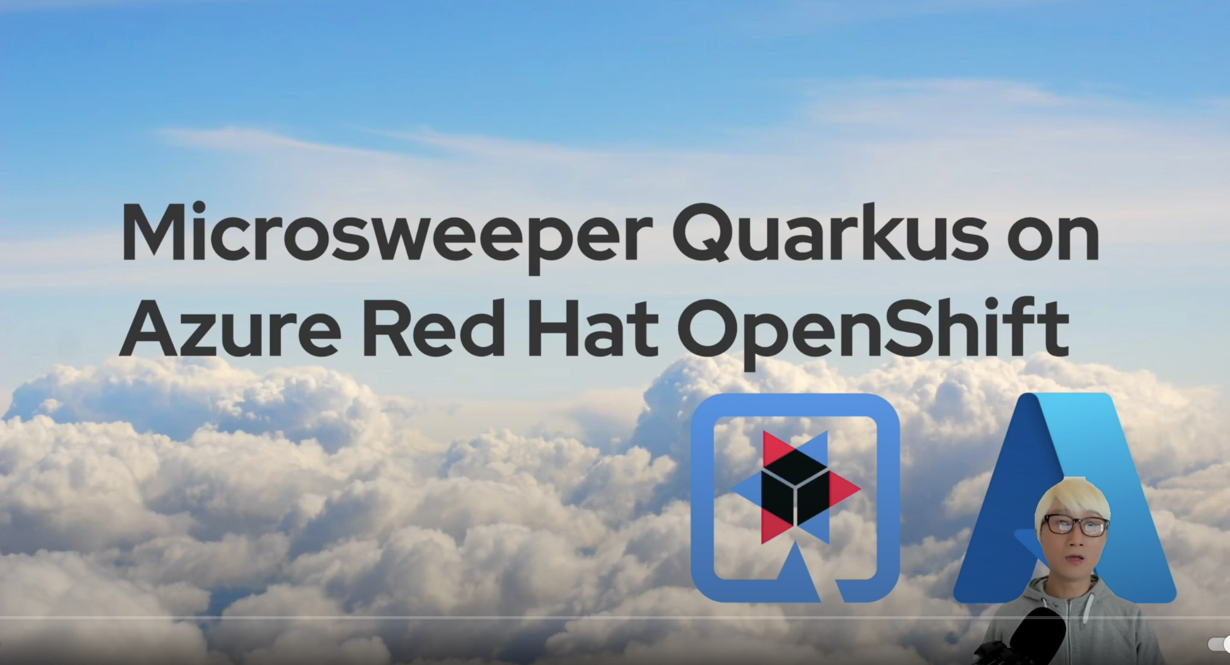 Microsweeper Demo with Quarkus on Azure Red Hat OpenShift