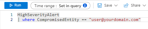 Run function query