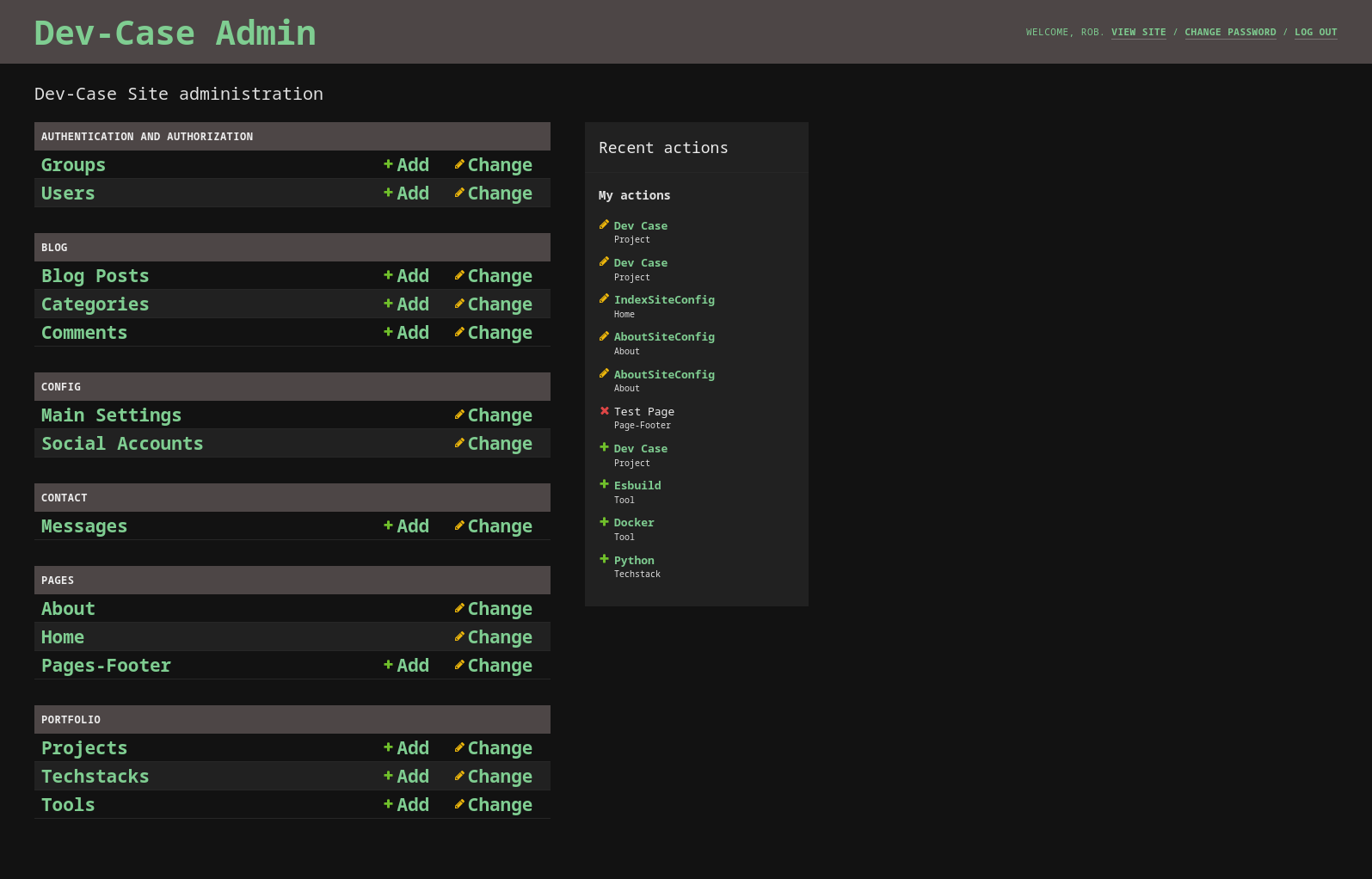 Admin Dashboard