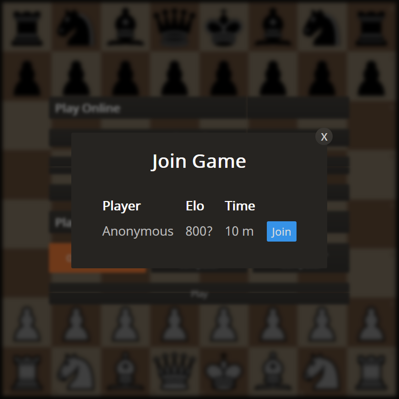 Join Game Screenshot