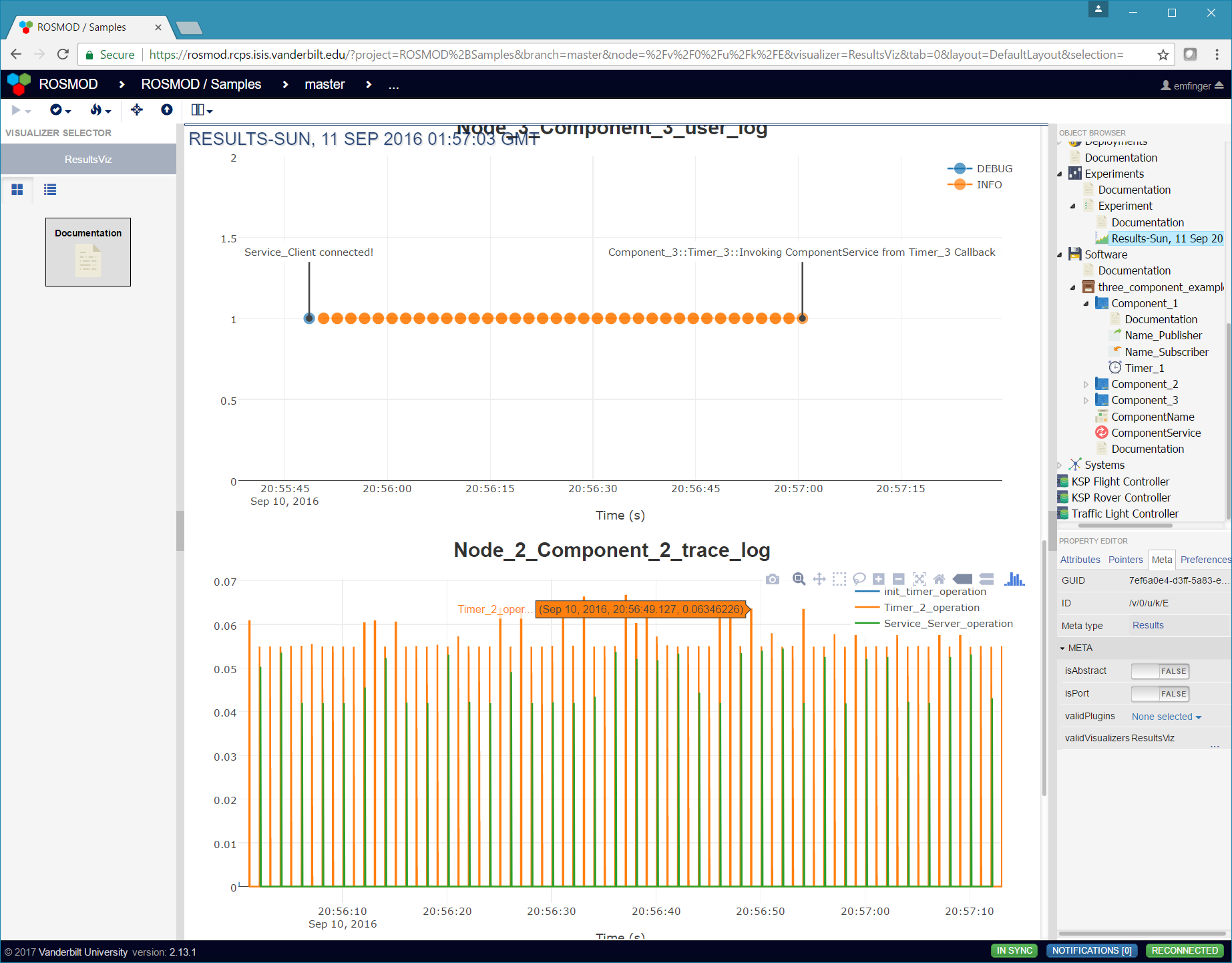 Automatic results logc parsing and plotting