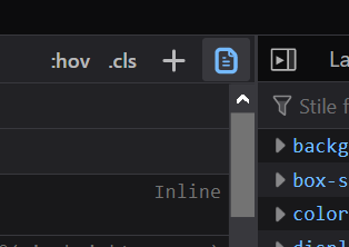 Firefox print view button