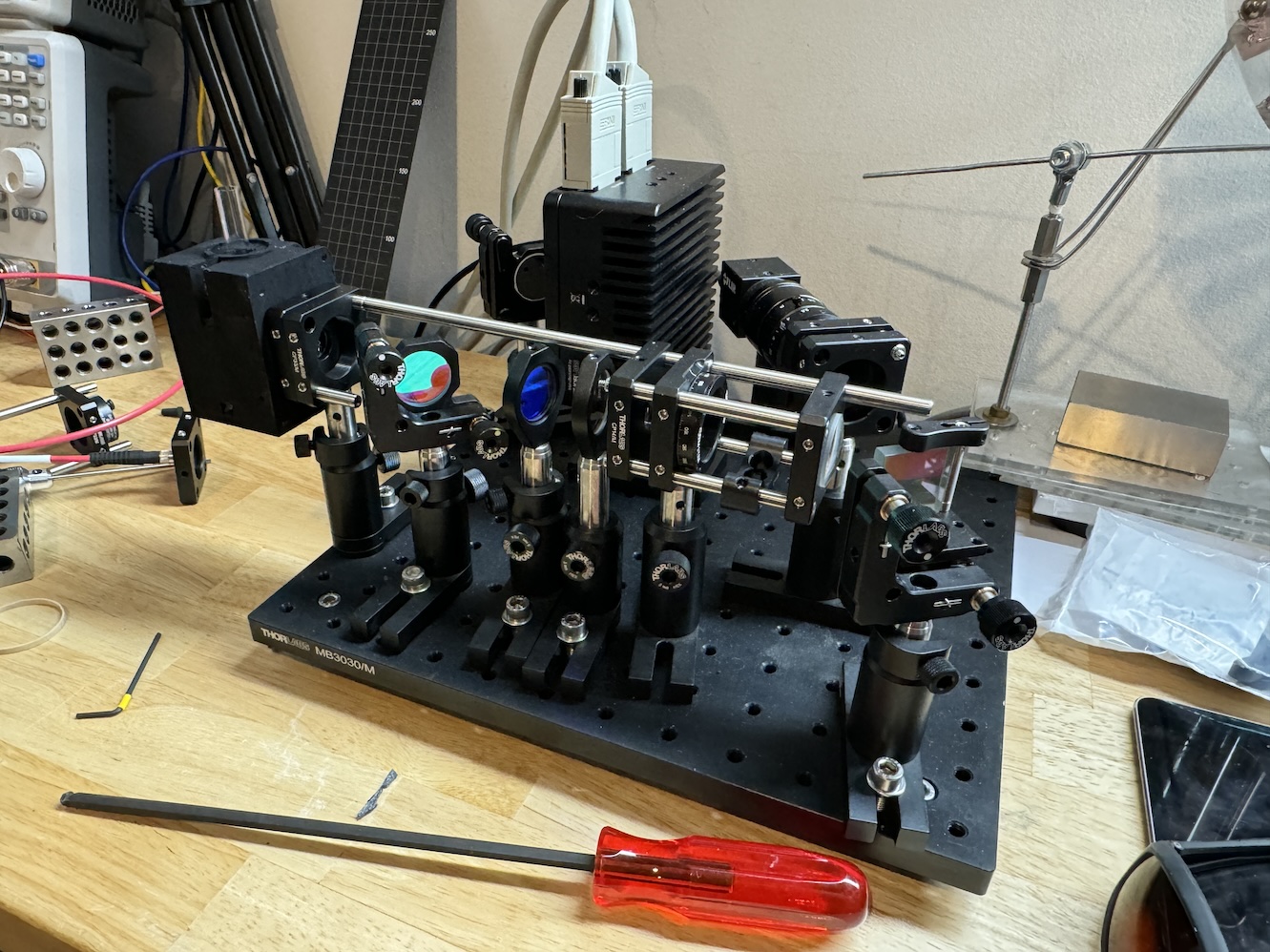 Raman spectrometer (uncovered)