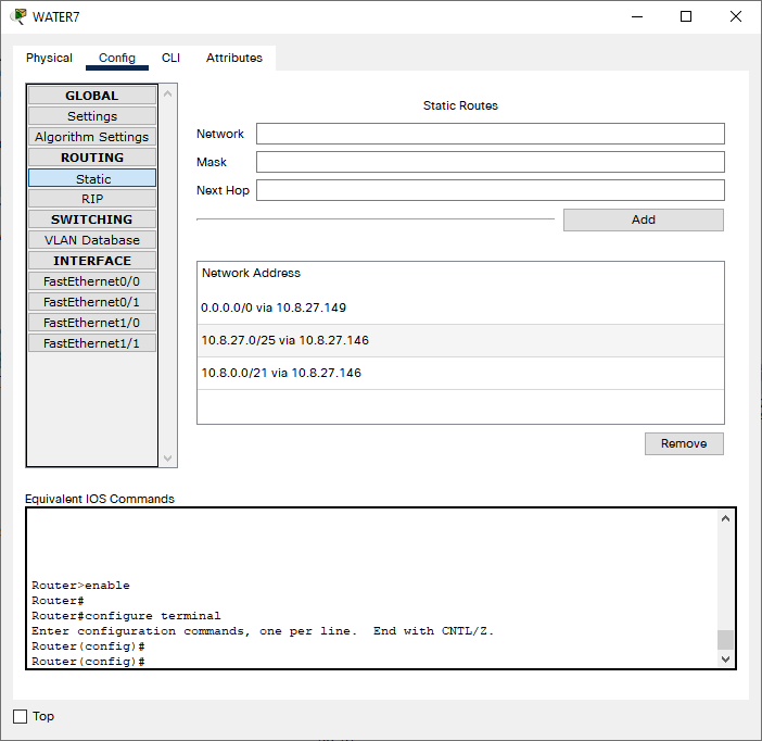 VLSM-Routing-Water7