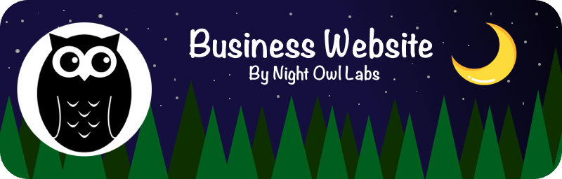 Business Website Banner