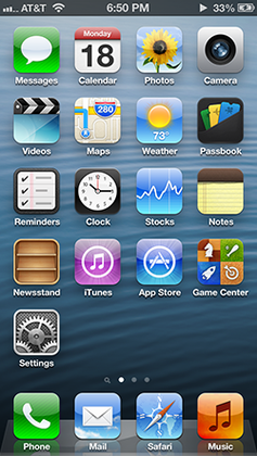 iOS 6 example