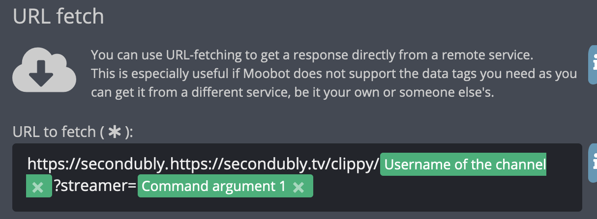 Moobot Example