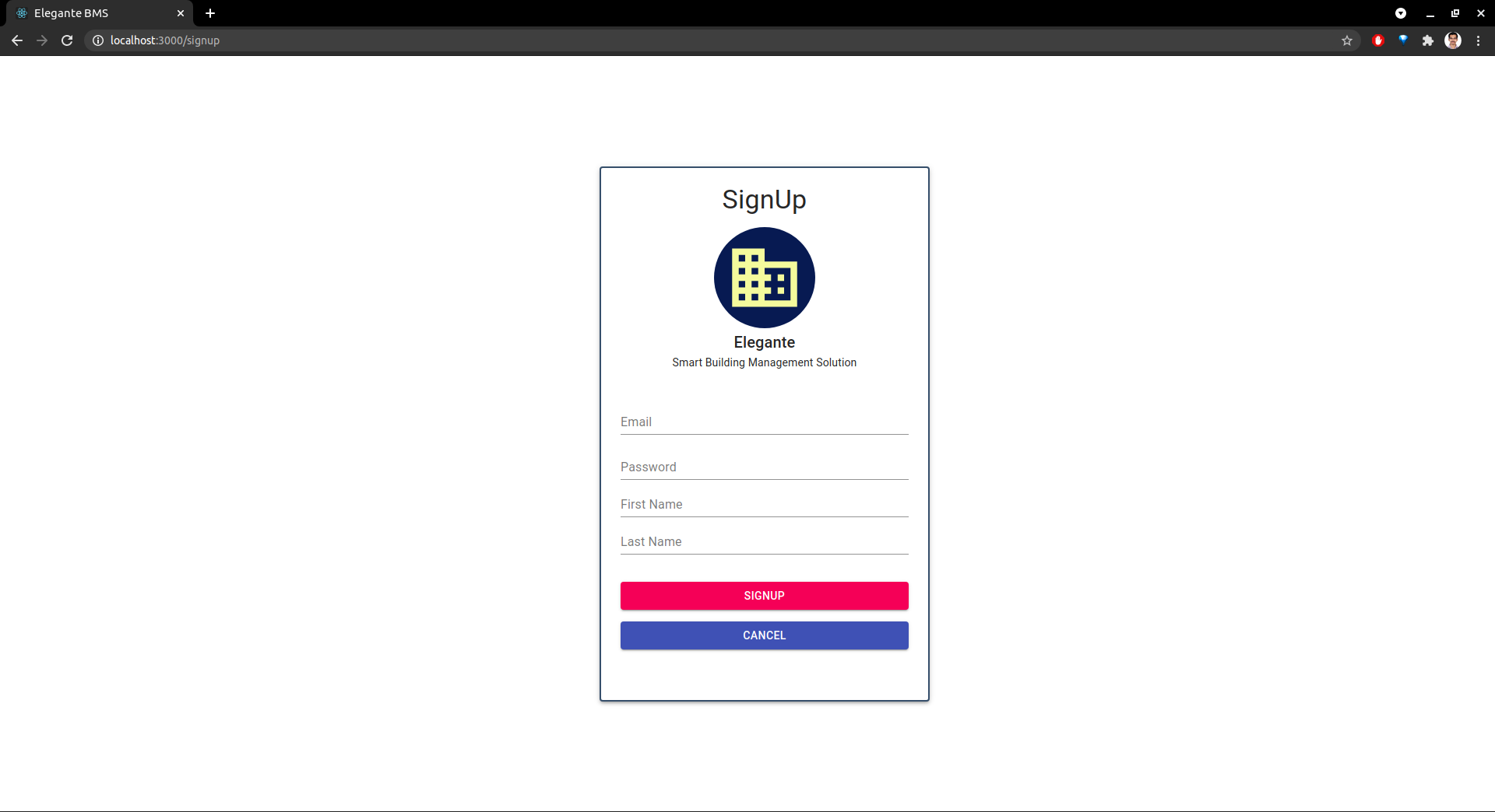 Login Page