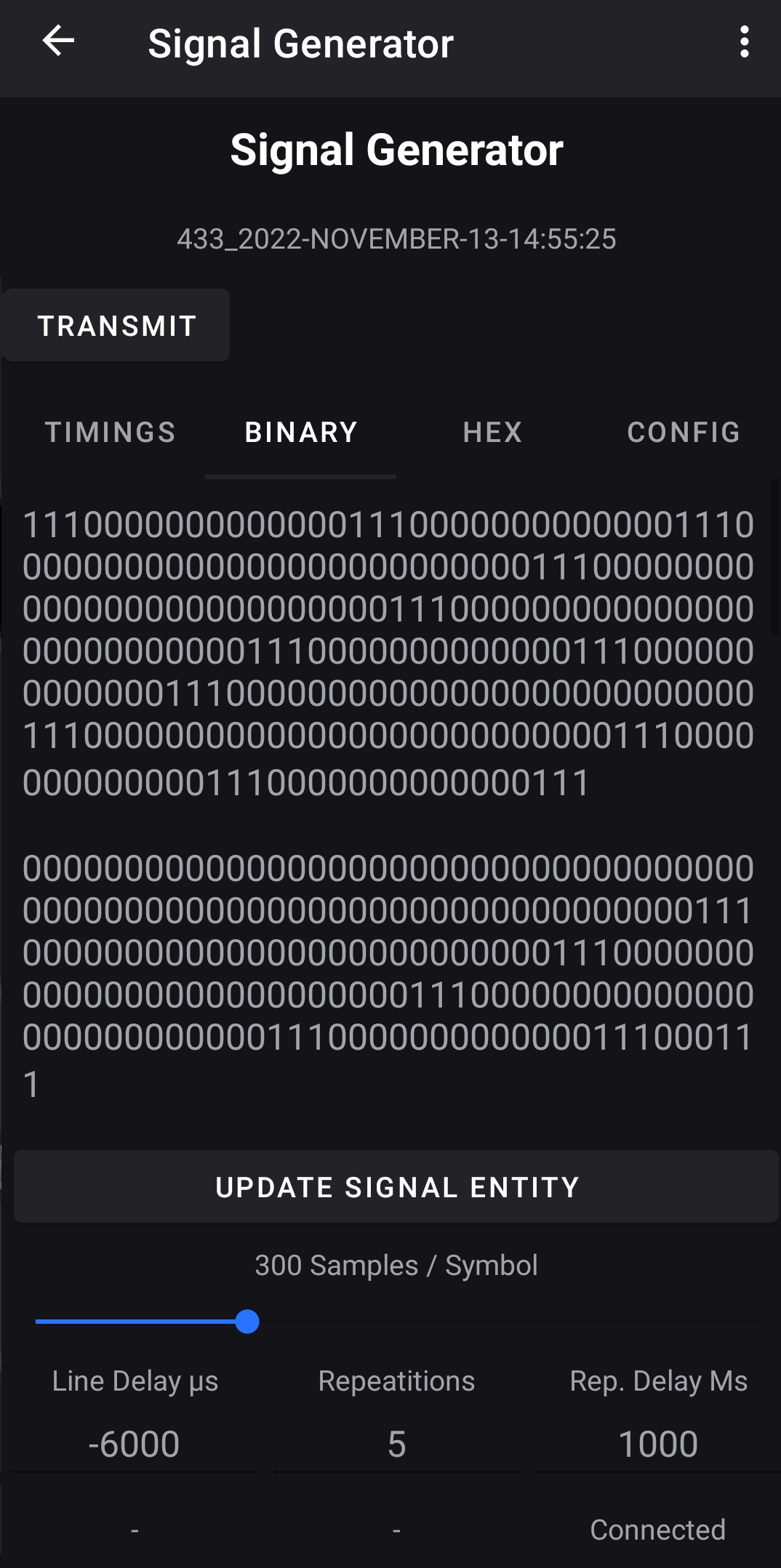 Signal Generator Binary