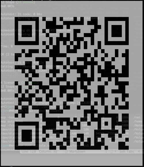 QR code with github url