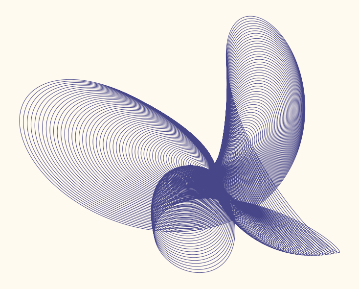 Harmonograph simulation