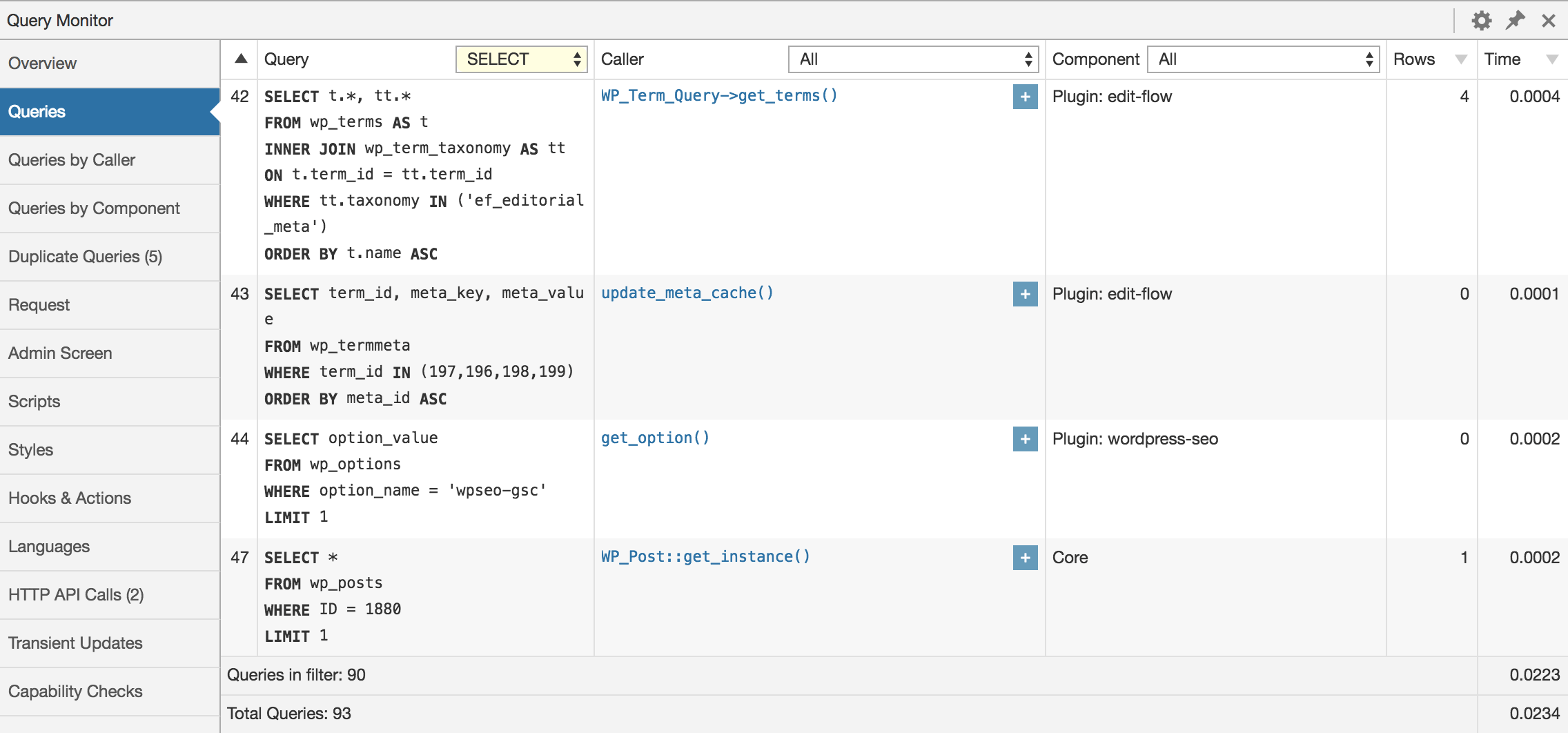 Database Queries