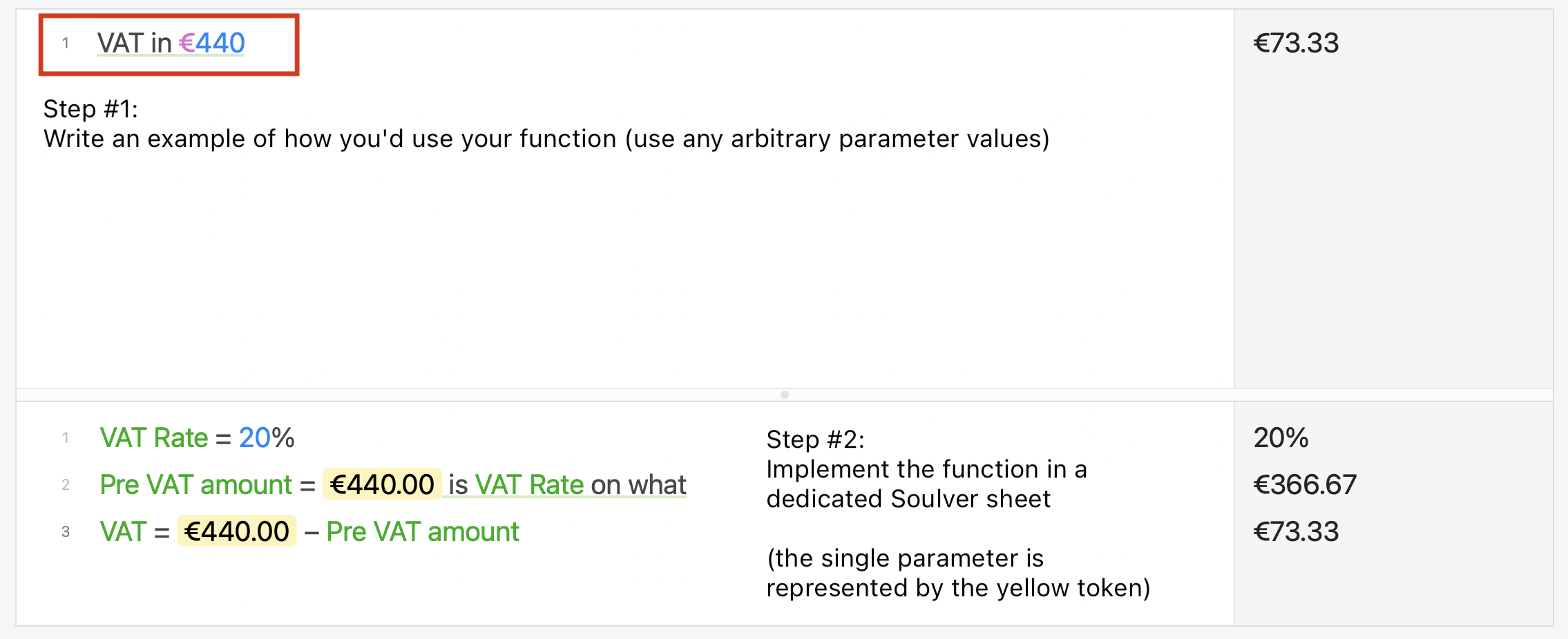 Defining A Custom Function