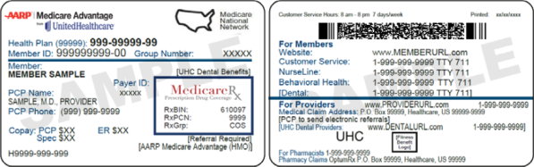 Health ID Card Sample