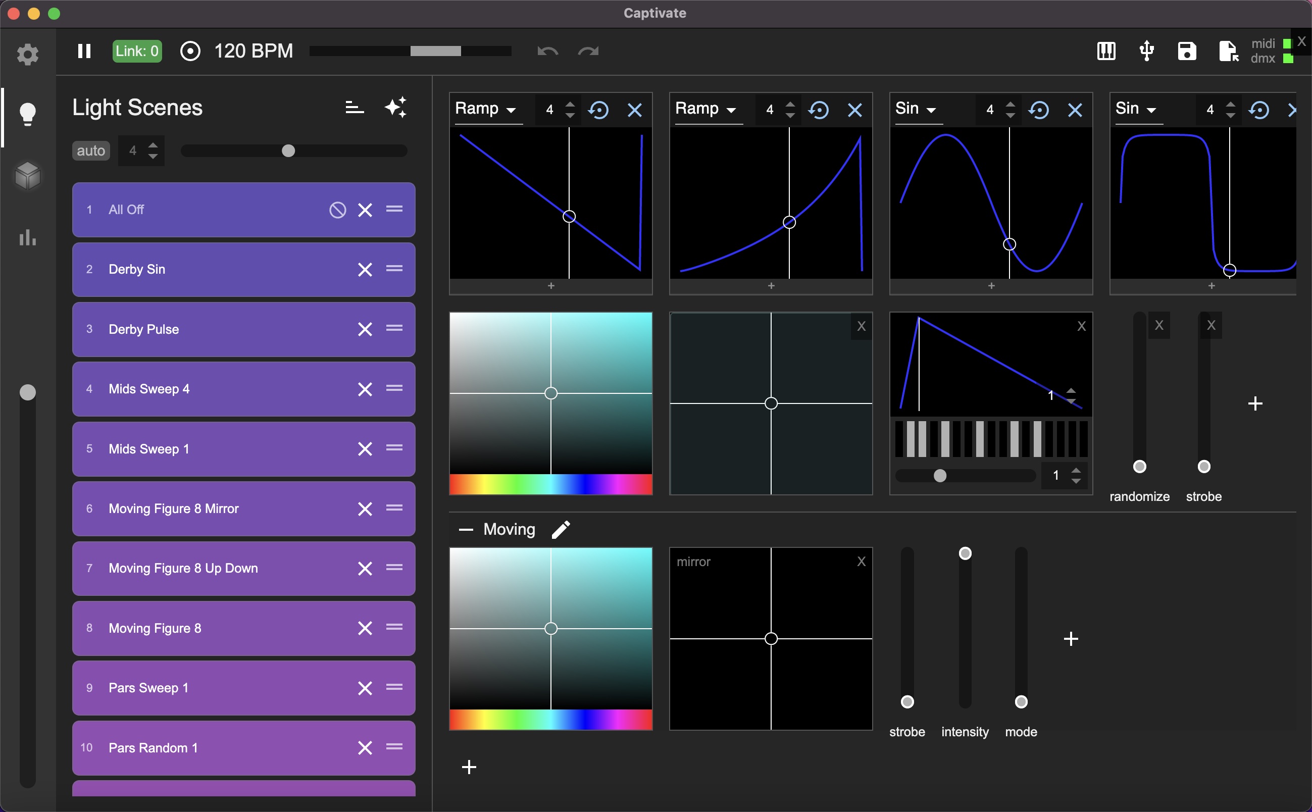 Captivate DMX Configurator