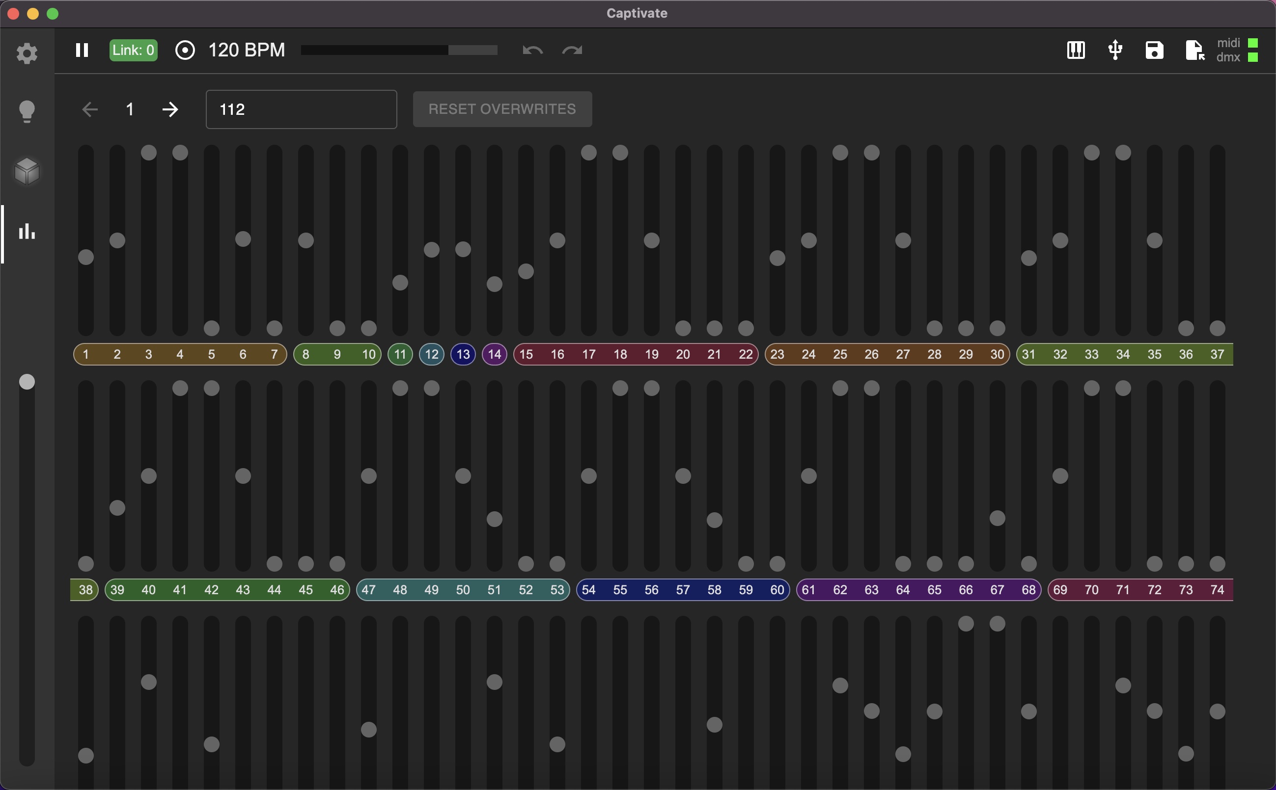 Captivate DMX Configurator