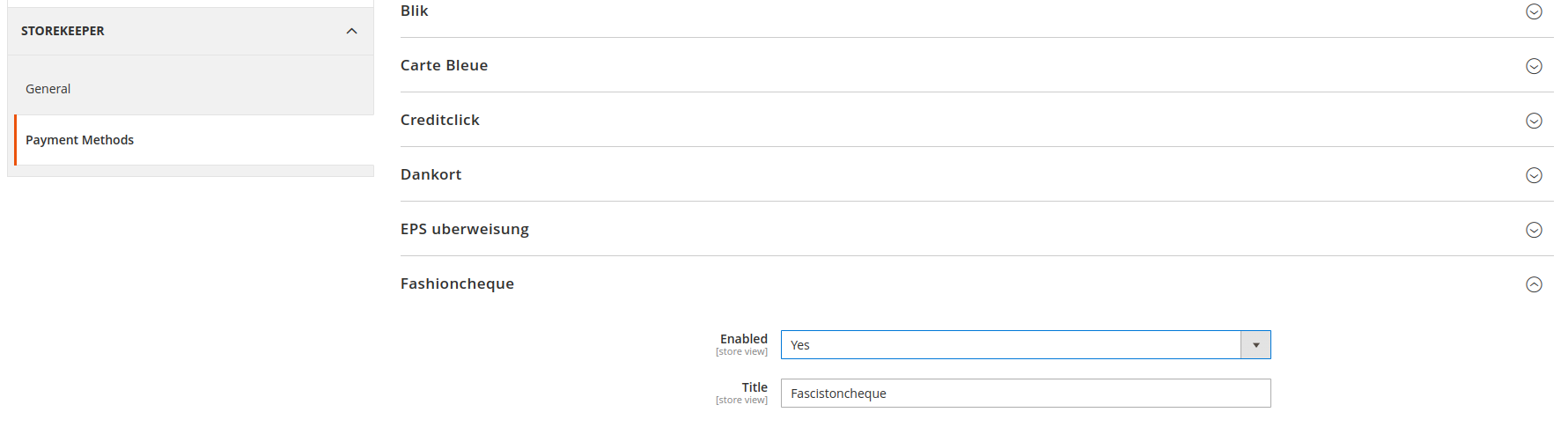 Payment method iDEAL available as separate Payment option