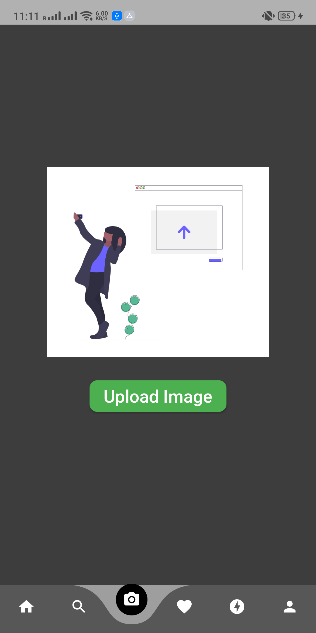 Upload Screen