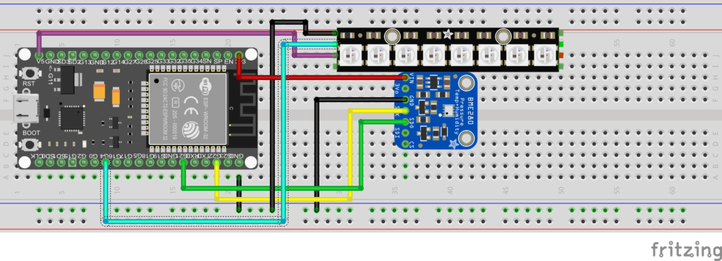 Web server running on ESP8266