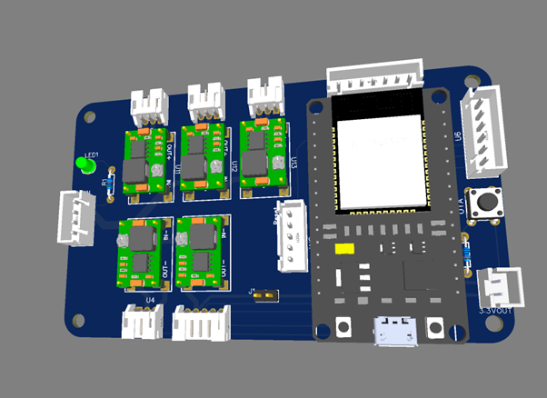 Main PCB Board 3D
