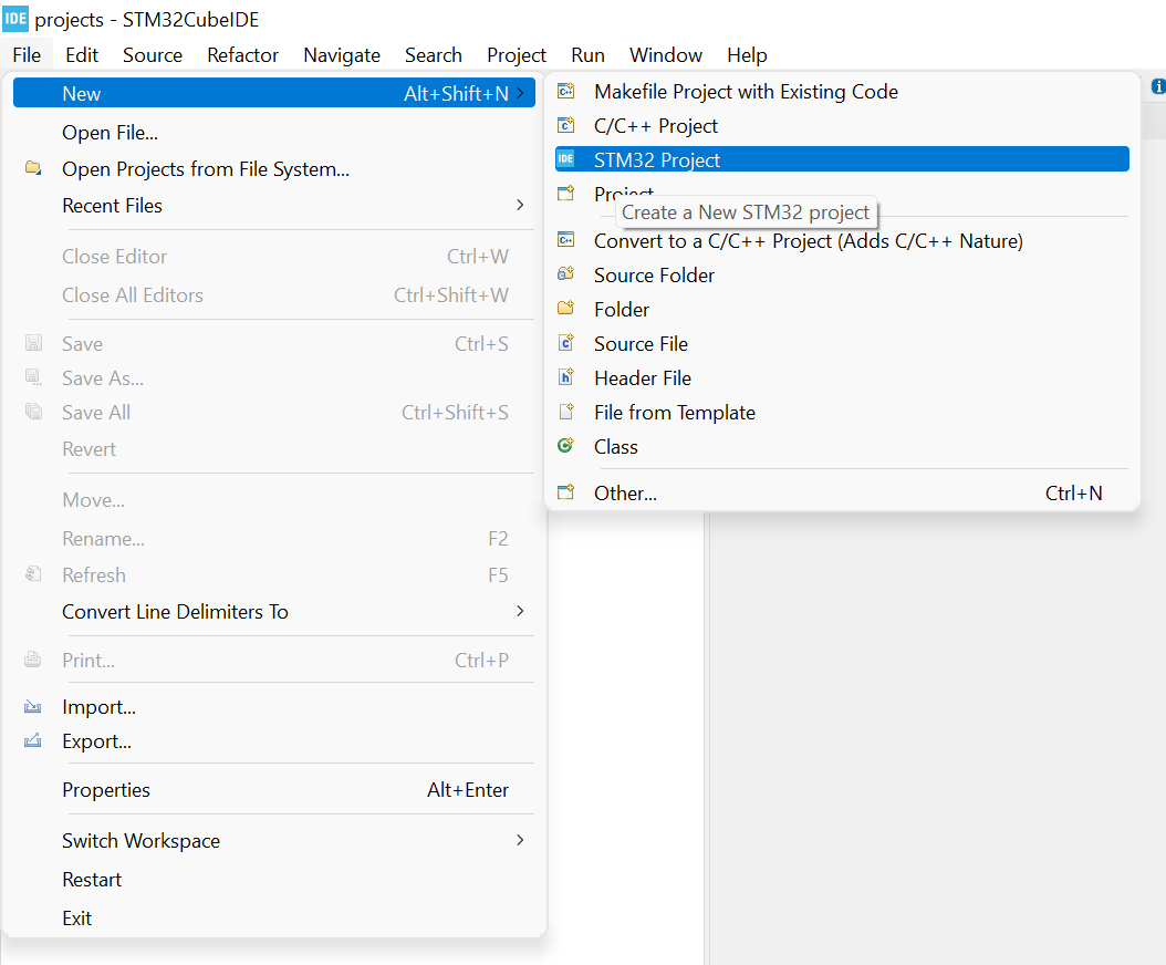 STM32CubeIDE - 1