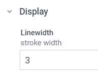 Display config options