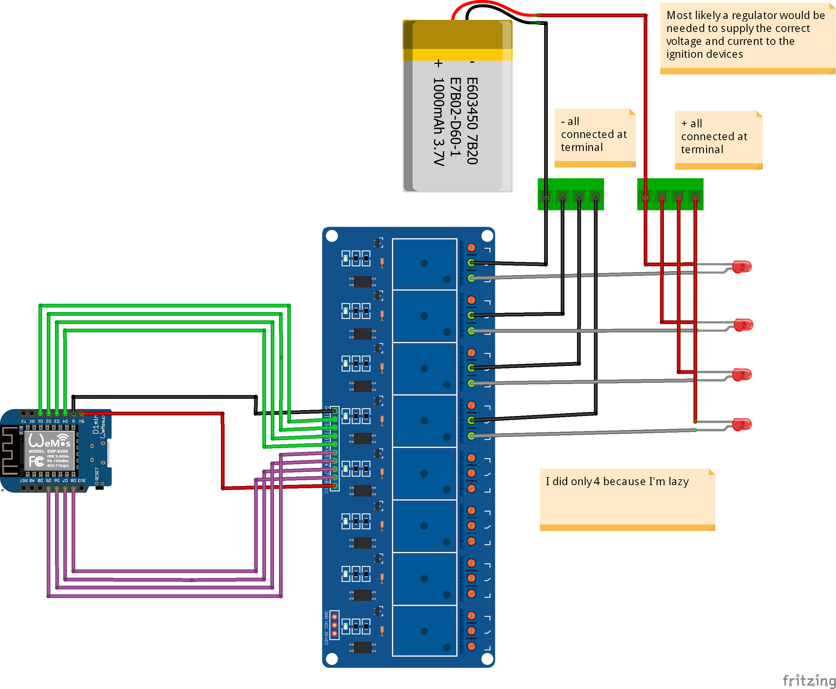 Fritzing diagram