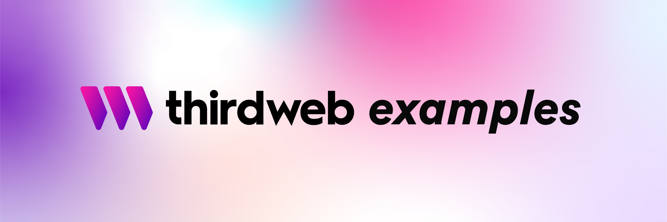 Thirdweb Examples Header