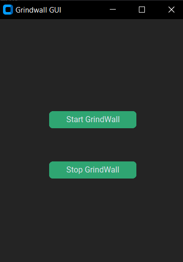 grindwall GUI