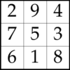 Magic square transposed