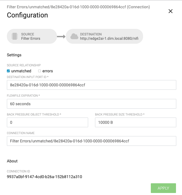 efmSetCloudConfiguration