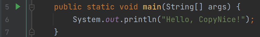 Improper intended code
