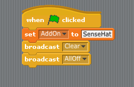 End of sense hat test