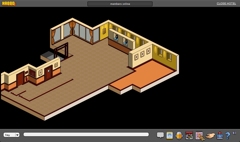 Habbo Hotel Room