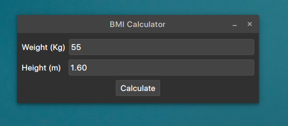 Bmi Calculator