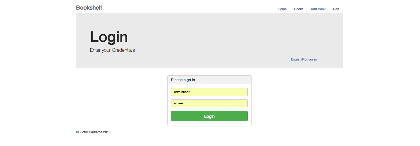 Login Page