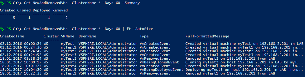 Get-NewAndRemovedVMs