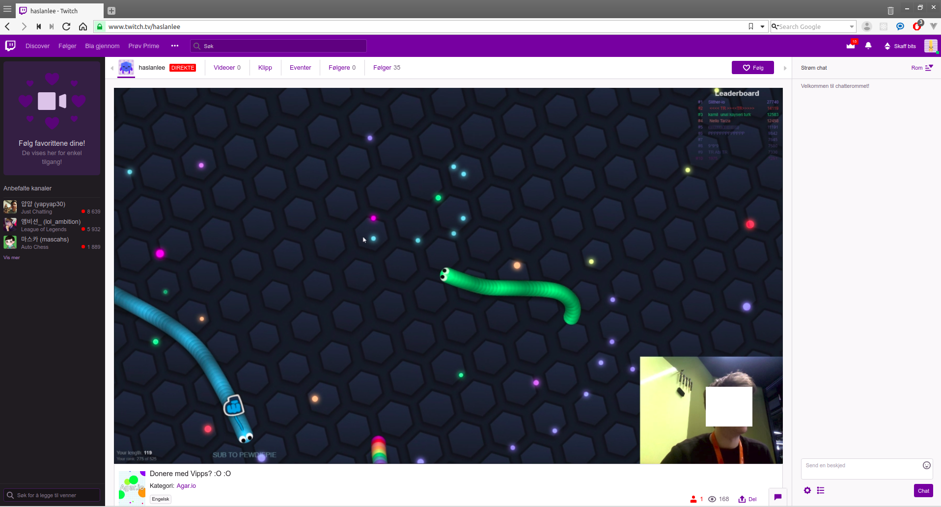 Twitch screenshot