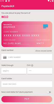 Card payment