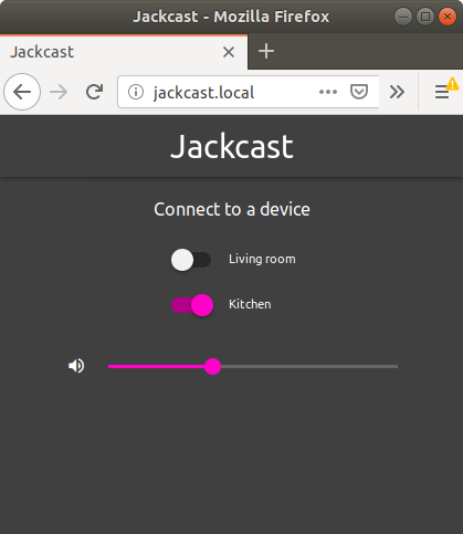 Jackcast browser
