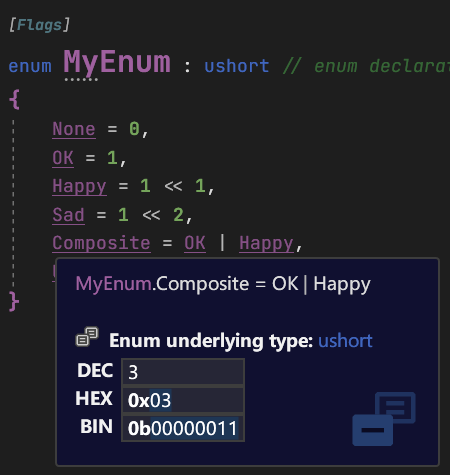 Super Quick Info Enum